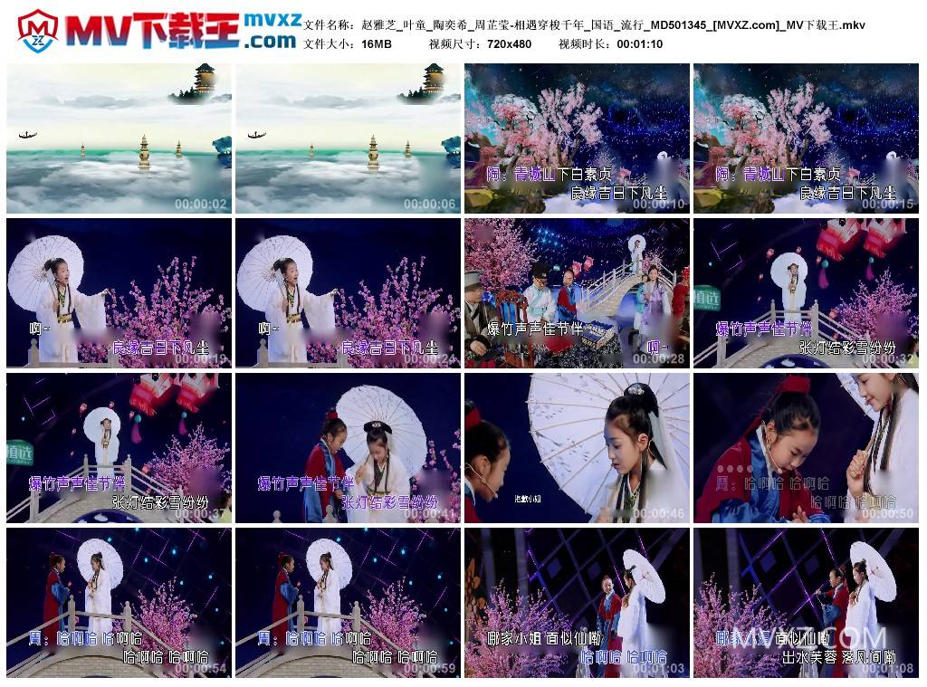 赵雅芝_叶童_陶奕希_周芷莹-相遇穿梭千年_国语_流行_MD501345